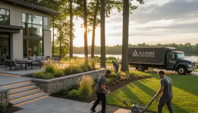 Landscaping services in Green Bay, WI for lawn care, mowing, and yard maintenance