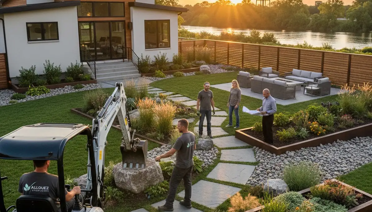 Landscaping services in Green Bay, WI for lawn care, mowing, and yard maintenance