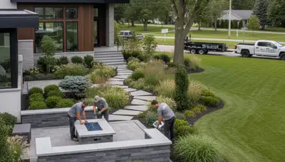Green Bay, WI landscaping services by Lawn Care Green Bay for professional lawn maintenance