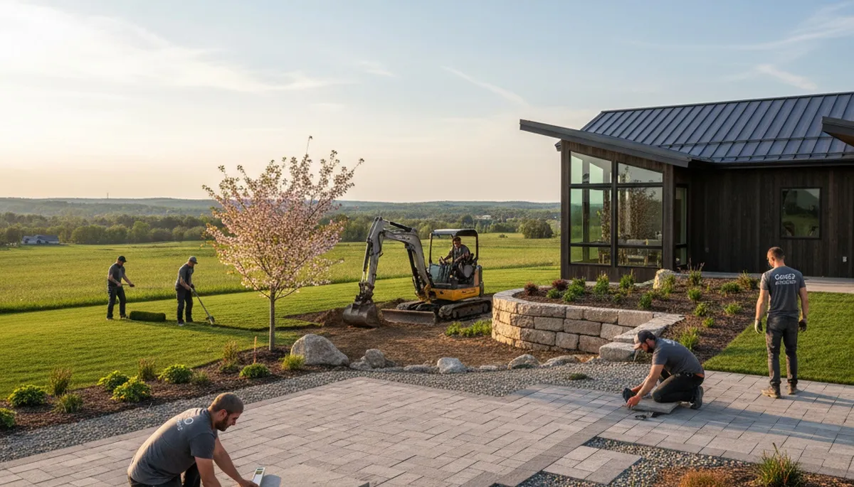 Landscape maintenance service in Green Bay, WI by lawncaregreenbay.com