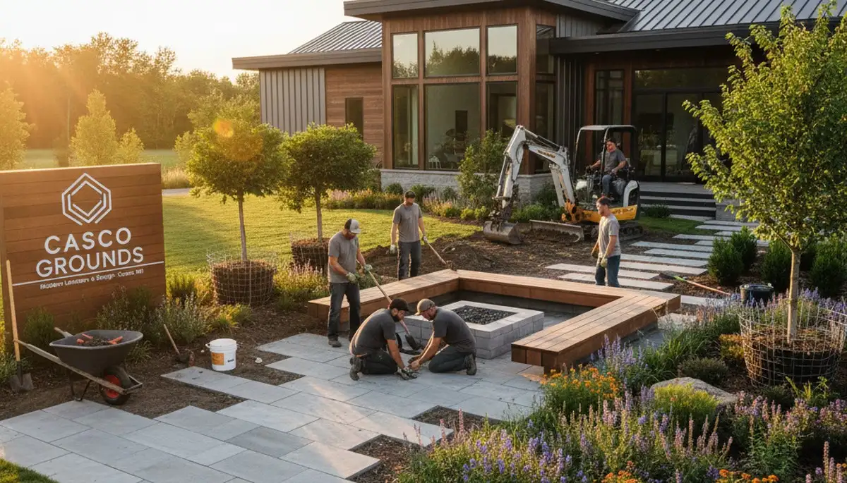 Landscaping services in Green Bay, WI by lawncaregreenbay.com