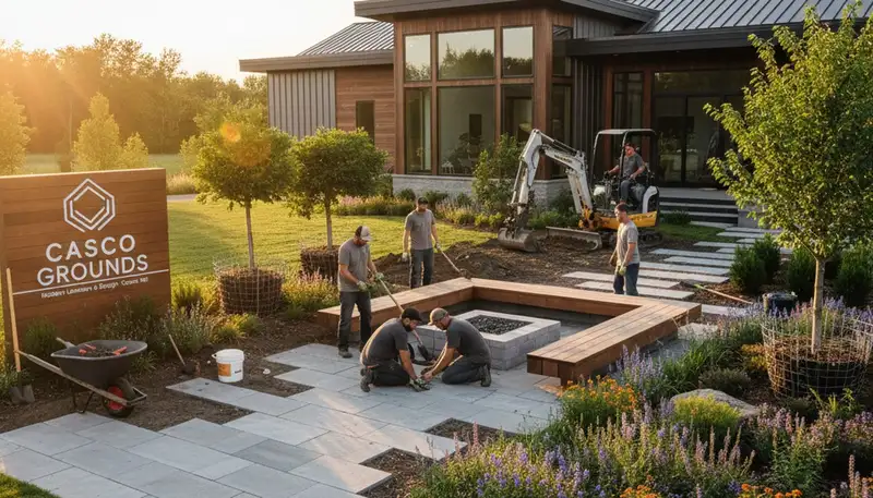 Landscaping services in Green Bay, WI by lawncaregreenbay.com