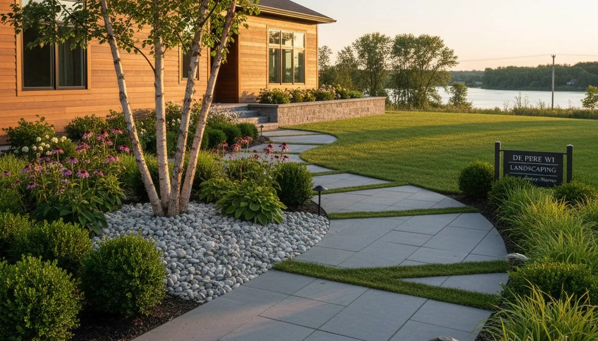 Landscape services in Green Bay, WI for lawn care and yard maintenance