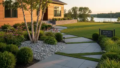 Landscape services in Green Bay, WI for lawn care and yard maintenance