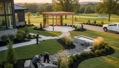 Green Bay, WI landscaping service for lawn care and yard maintenance
