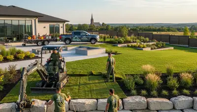 Landscaping services in Green Bay, WI for lawns, yard maintenance, and curb appeal