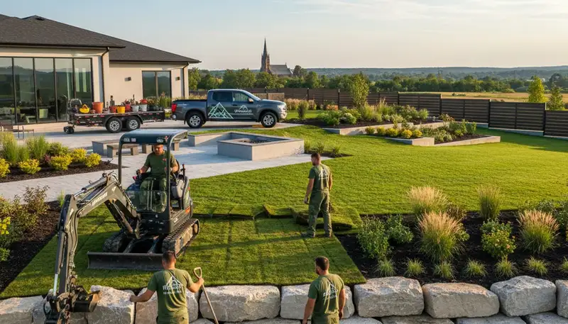 Landscaping services in Green Bay, WI for lawns, yard maintenance, and curb appeal