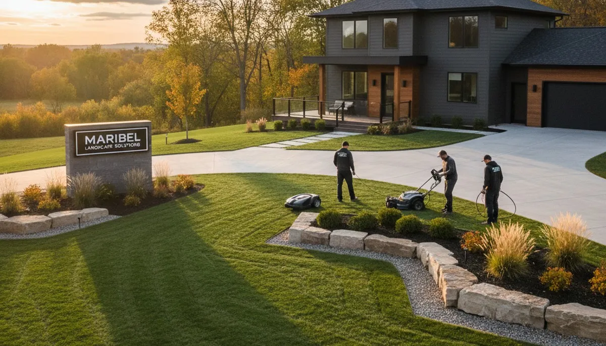 Landscaping service in Green Bay, WI by lawncaregreenbay.com