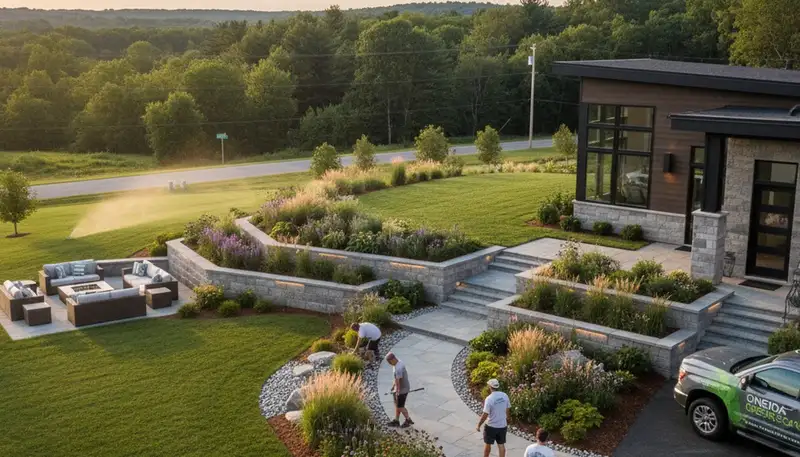 Landscaping services in Green Bay, WI for lawn care, maintenance, and yard cleanup