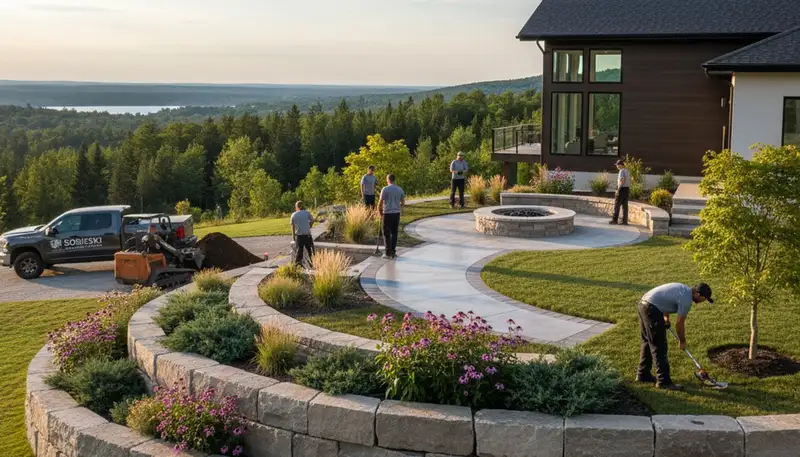 Landscaping service in Green Bay, WI for lawn care and yard maintenance