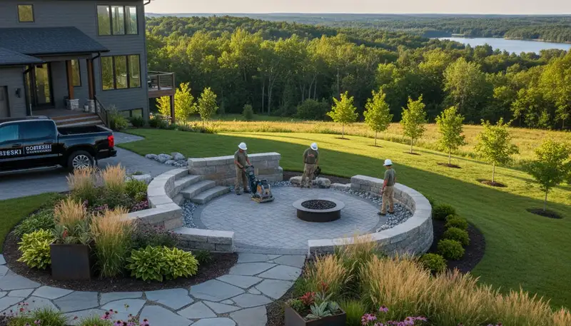 Landscaping services in Green Bay, WI for lawn care, mowing, and yard maintenance