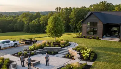 Landscaping service in Green Bay, WI for lawn care and yard maintenance